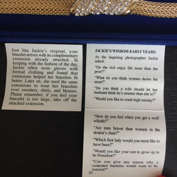 The Jacqueline Kennedy Collection Camrose & Kross - Picture 4 of 9